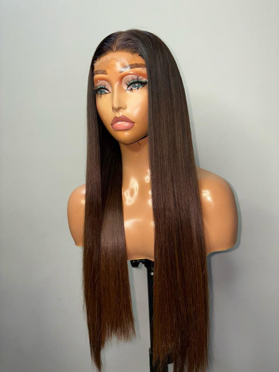 Daisy Brown Tip Double Drawn 24”