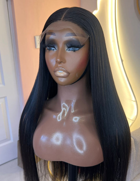 Midnight Silk Universal Raw Hair Bone Straight  24”